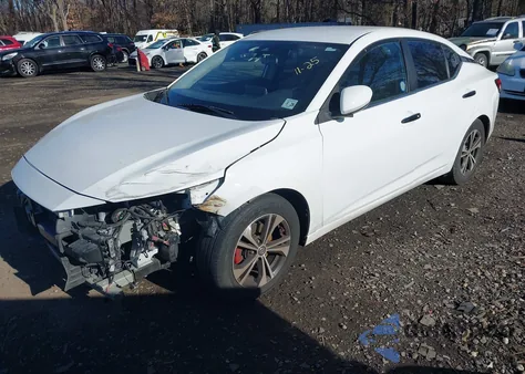 2021 Nissan Sentra Sv Xtronic Cvt from USA, damaged, VIN 3N1AB8CV8MY283623